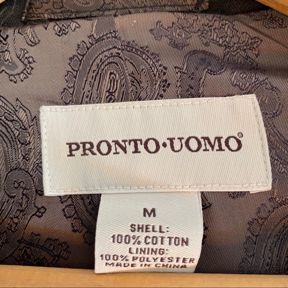 🍄 3/$30 Pronto Uomo Blazer Sports Coat Jacket - Picture 6 of 8